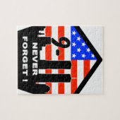 911 nooit vergeten legpuzzel (Horizontaal)