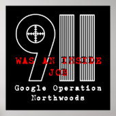 911 Noordbossen Poster (Voorkant)