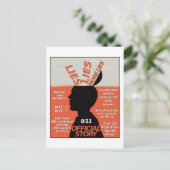 911 Officiële verhaal op waarheid Briefkaart (Staand voorkant)