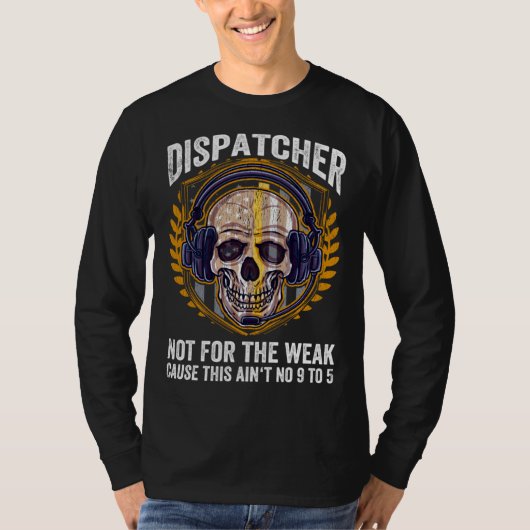 911 Operator Emergency Dispatchers 911 Dispatcher T-shirt (Voorkant)