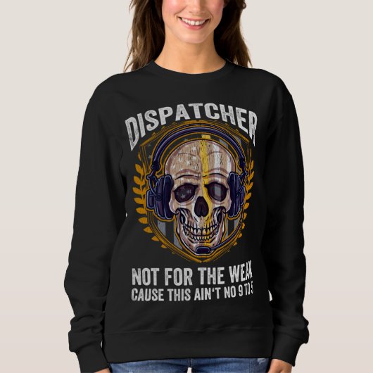911 Operator Emergency Dispatchers 911 Dispatcher Trui (Voorkant)