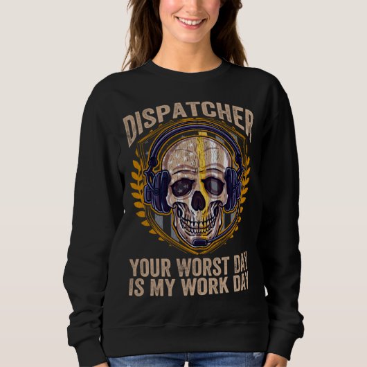 911 Operator Emergency Dispatchers 911 Dispatcher Trui (Voorkant)