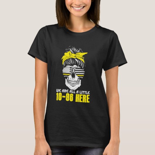 911 Operator Grappige 911 Noodcentrale Medewerker T-shirt (Voorkant)