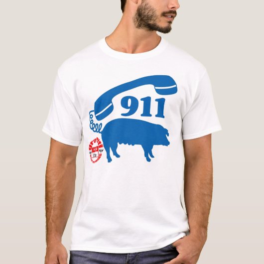 911 PIGGY (MyPrymate) T-shirt (Voorkant)