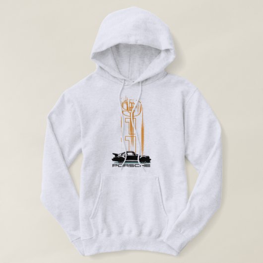 911 PORSCHE turbo Hoodie (Design voorkant)