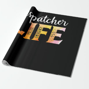 911 Redactie politie-noodzender Life Gold Cadeaupapier