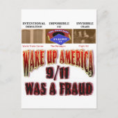 911 Samenzweringskaarten Briefkaart (Voorkant)