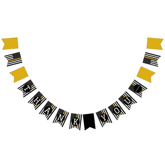 911 Thin Gold Line - Desson Thin Gold Line - Harte Vlaggetjes (Alle)