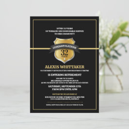 911 Uitnodiging tot verzending met Gold Line