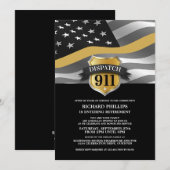 911 Uitnodigingen van de partij bij ontslag (Voorkant / Achterkant)