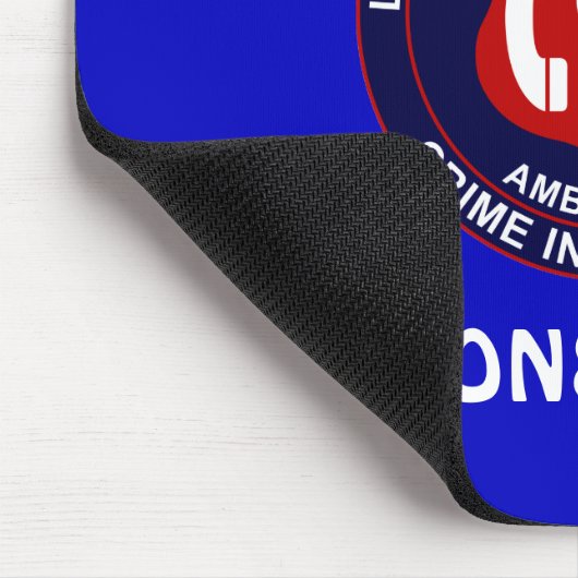 911 Verzender - Call Taker Mousepad Muismat (Hoek)