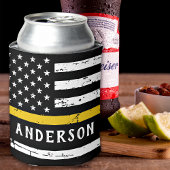 911 Verzender op maat gepersonaliseerd thin Gold L Blikjeskoeler