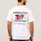 911 verzender t-shirt (Achterkant)