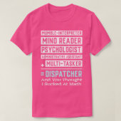 911 VERZENDVERWERKER GIFT Multitasker T-shirt (Design voorkant)