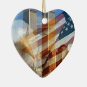 911 vlagtorens voor adelaars keramisch ornament (Rechts)