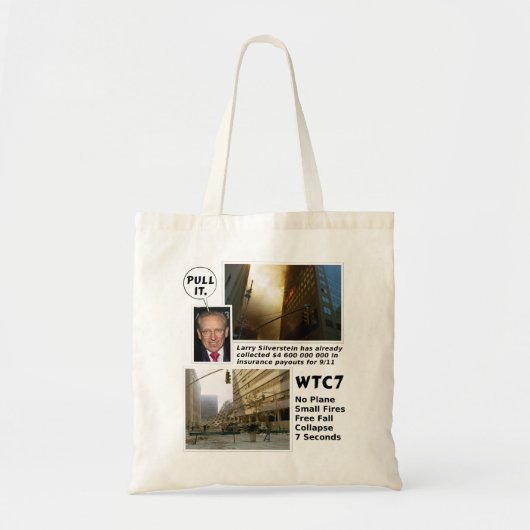 911 Waarheid WTC7 Pull It tas (Voorkant)