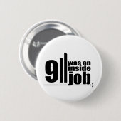 911 was een interne baan ronde button 5,7 cm (Voorkant /achterkant)