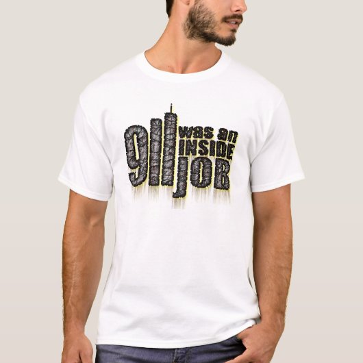 911 Was een interne baan T-shirt (Voorkant)