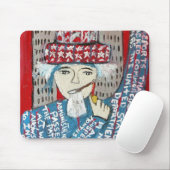 911 WAS VAST ROOD MUISMAT (Met muis)