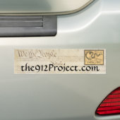 912 Project-Bumpersticker Bumpersticker (Op auto)