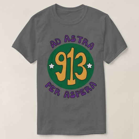 913 Ad Astra per Aspera T-shirt (Design voorkant)