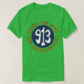 913 Netnummer Home op de Range T-shirt (Design voorkant)