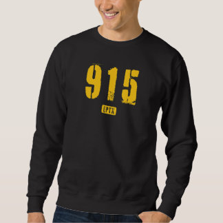 915 EPTX El Paso TX Ruw Sjabloon Ontwerp Trui