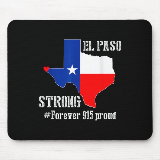 915 Proud El Paso Strong T Shirt Muismat (Voorkant)
