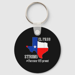 915 Proud El Paso Strong T Shirt Sleutelhanger