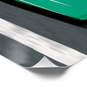 917 David Piper Nr. 7 Kyalami Perfect Poster (Hoek)