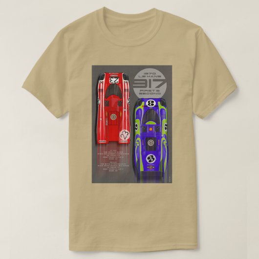 917 Eerste en Tweede LM 1970 T-shirt (Design voorkant)