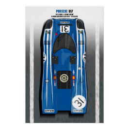 917 Elford - Hulme Watkins Glen 1970 Perfect Poster