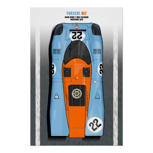 917 Hobbs - Hailwood Perfect Poster (Voorkant)