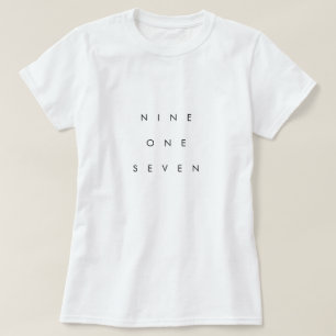 917 Netnummer T-Shirt