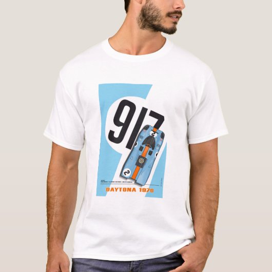 917 Rodriguez, Kinnunen Blue T-shirt (Voorkant)