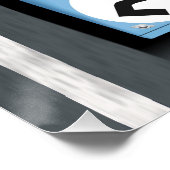 917 Rodriguez - Kinnunen Daytona 1970 Perfect Poster (Hoek)