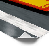 917 Siffert - Ahrens Kyalami 1970 Perfect Poster (Hoek)