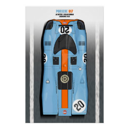 917 Siffert - Redman LM 1970 Perfect Poster