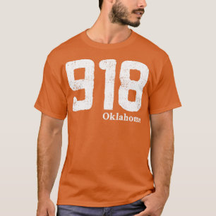 918 Oklahoma  design voor mensen met een verstoord T-shirt