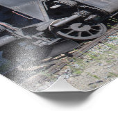 919.138 Stoomlocomotief Foto Afdruk (Hoek)