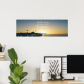 91,44 cm x 30,48 cm, Inspirerend Citaat Poster Mat (Thuiskantoor)