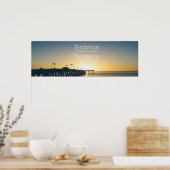 91,44 cm x 30,48 cm, Inspirerend Citaat Poster Mat (Keuken)