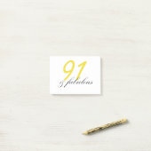 91 & Fabulous Post-it® Notes (Op bureau)