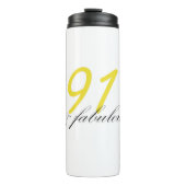 91 & Fabulous Thermosbeker (Voorkant)