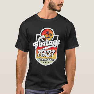91 jaar oude  editie 1931 Limited, 91St. Bir T-shirt