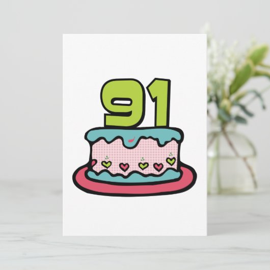 91 jaar oude vogelbeker kaart (Staand voorkant)