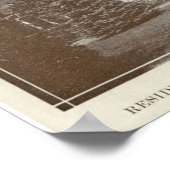 91 Korte heuvels op het hoogland in 1925 Poster (Hoek)