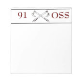 91 OSS-Notitieblok Notitieblok (Voorkant)