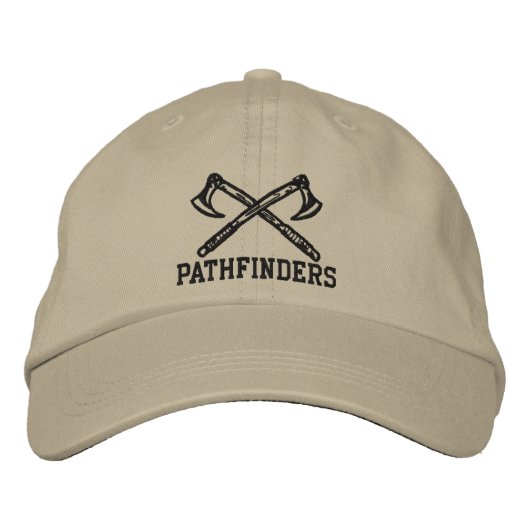 91 OSS Pathfinders-Pet Geborduurde Pet (Voorkant)