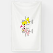 91 x 152 cm spandoek (Verticaal)